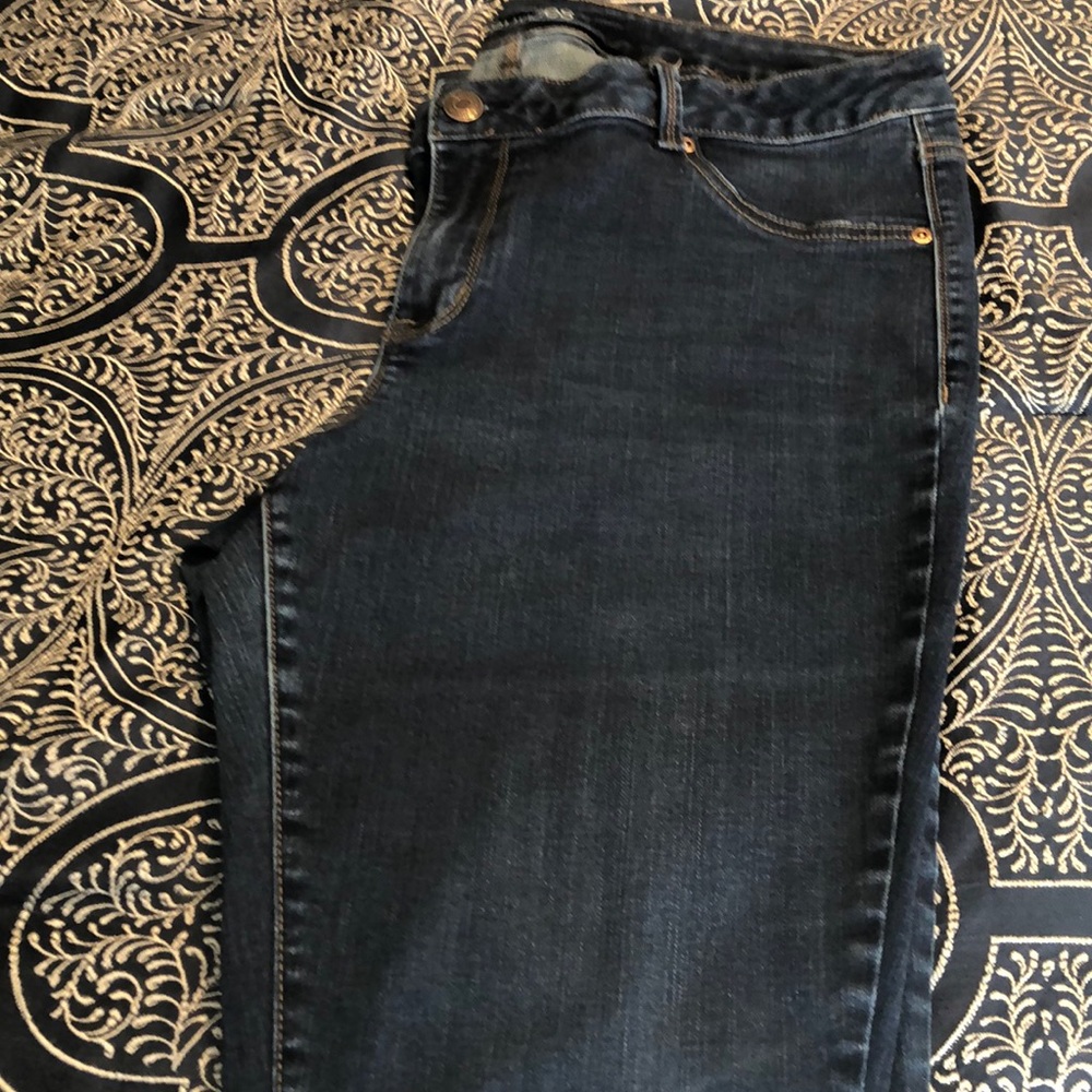Maurices Dark Wash Denim Stretch Jeans
